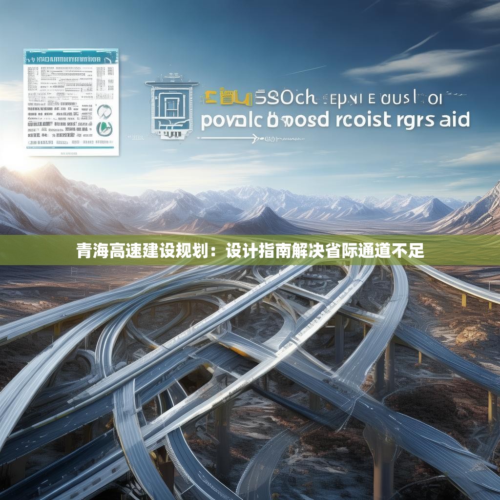 青海高速建设规划：设计指南解决省际通道不足